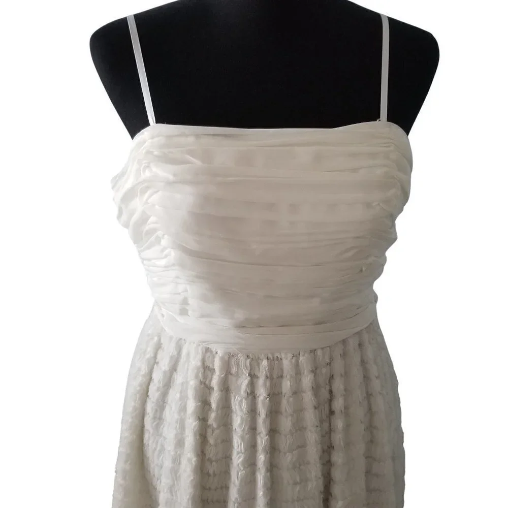 NWT Jill Stuart White Strapless Mini Cocktail Prom Sweet 16 Dress - Picture 3 of 15